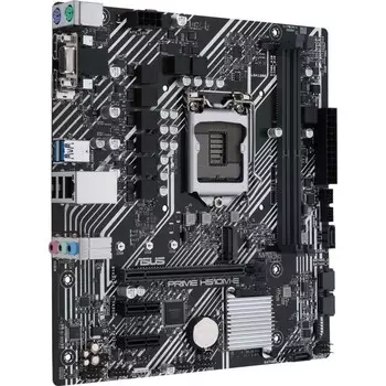 Материнская плата Asus PRIME H510M-E Soc-1200 Intel H510 2xDDR4 mATX, GbLAN+VGA+HDMI+DP