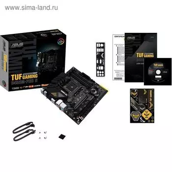 Материнская плата Asus TUF GAMING B450M-PRO S, AM4, B450, 4xDDR4, HDMI, DP, mATX