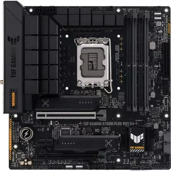 Материнская плата Asus TUF GAMING B760M-PLUS WIFI D4, LGA1700, B760, 4хDDR4, HDMI, DP, mATX 967311