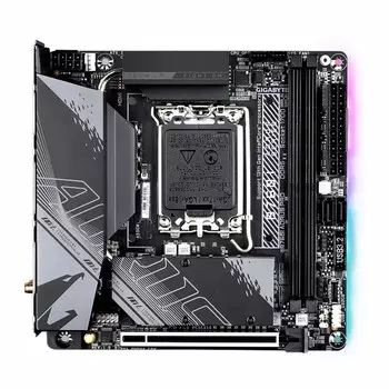 Материнская плата Gigabyte B760I AORUS PRO Soc-1700 Intel B760 2xDDR5 mini-ITX AC`97 8ch(7. 103396