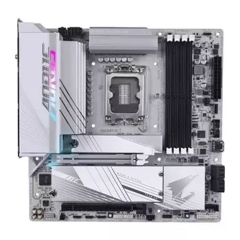 Материнская плата Gigabyte B760M A ELITE X AX Soc-1700 Intel B760 4xDDR5 mATX AC`97 8ch(7.1 103396