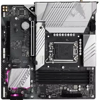 Материнская плата Gigabyte B760M AORUS ELITE AX, LGA1700, Z790, 4хDDR5, HDMI, DP, mATX