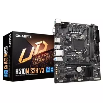 Материнская плата H510M S2H V3, LGA 1200, H470, 2xDDR4, DP, VGA, HDMI, mATX