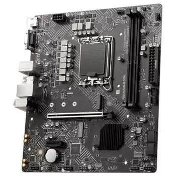 Материнская плата MSI PRO H610M-B DDR4 Soc-1700 Intel H610 2xDDR4 mATX AC`97 8ch(7.1) GbLAN+ 10044