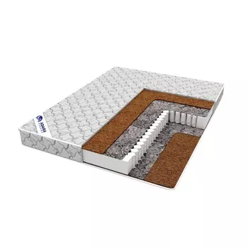 Матрас Adara Dreams Lite Pazzle, 200х200 см, высота 17 см, чехол трикот