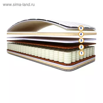 Матрас «Альтида», размер 180200 см, высота 24 см