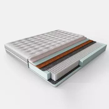 Матрас «Архитектория» «Лугано», 160х200 см, высота 25 см, чехол трикотаж премиум