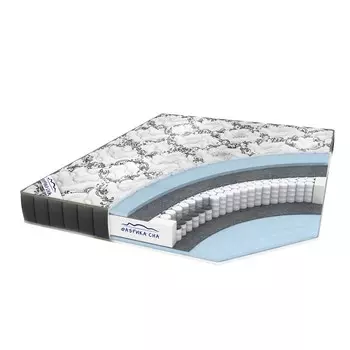 Матрас «Бари Black and White», размер 140х200 см, высота 19 см, трикотаж