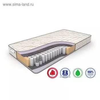 Матрас Classic +10 TFK, размер 120 х 200 см, высота 16 см, жаккард