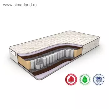 Матрас Classic +15 Hard TFK, размер 80 х 200 см, высота 19 см, жаккард