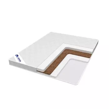 Матрас Clever, 80x190 см, высота 10 см, чехол микрофибра