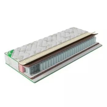 Матрас ComfortCity Kumir, размер 100х190 см, высота 20 см, чехол жаккард