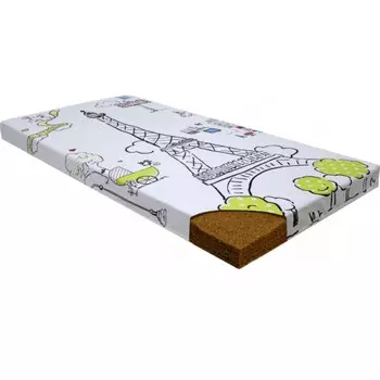 Матрас детский «Топотушки» «Эко-Лайн» «Эко-Кокос», размер 119х60х6 см