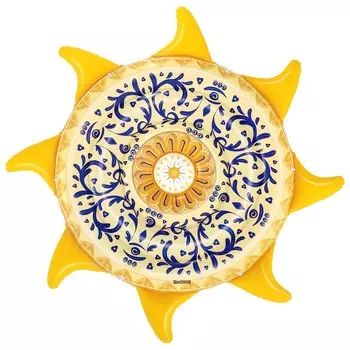 Матрас для плавания «Солнечный остров», надувной, 226226 см, 43391 Bestway