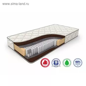 Матрас Dream-3 S-1000, размер 150 х 200 см, высота 21 см, трикотаж