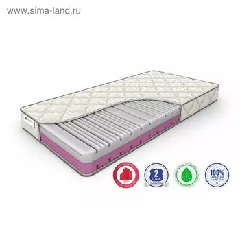 Матрас DreamRoll Contour Mix, размер 80 х 200 см, высота 19 см, жаккард