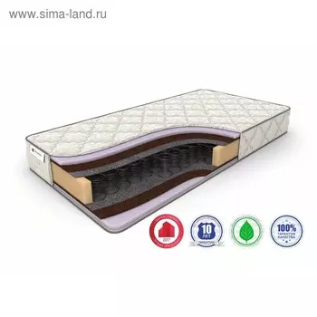 Матрас Eco Foam Hard BS-120, размер 180 х 190 см, высота 20 см, жаккард