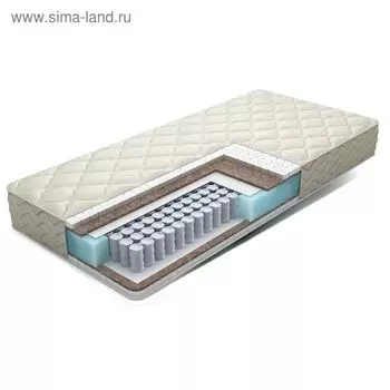 Матрас Eco Paradise, размер 80х200 см, высота 20 см, чехол жаккард-эко