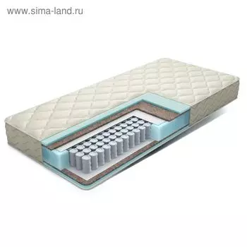 Матрас Eco Tropicana Foam, размер 90х195 см, высота 19 см, чехол жаккард-эко