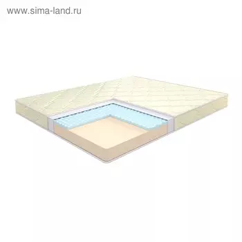 Матрас «Этель» Flowers 4 Roll, размер 180200 см, высота 12 см, трикотаж