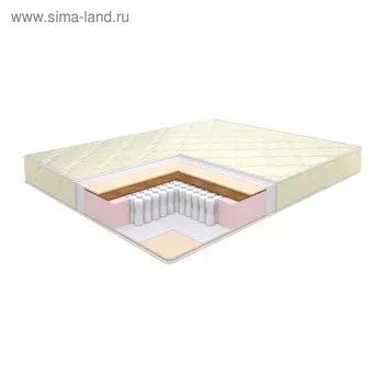 Матрас «Этель. Flowers double Comfort Независимые пружины», размер 140195 см, высота 18 см, трикотаж