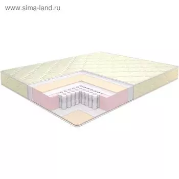 Матрас «Этель. Flowers Независимые пружины», размер 120190 см, высота 16 см, жаккард