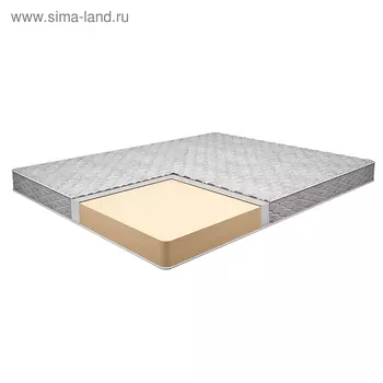 Матрас «Этель. Flowers Беспружинный», размер 140190 см, высота 13 см, жаккард