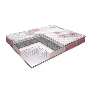 Матрас «Этель. Flowers Soft Независимые пружины», размер 120195 см, высота 18 см, трикотаж