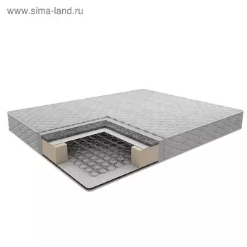 Матрас «Этель. Flowers Soft Боннель», размер 180195 см, высота 18 см, трикотаж