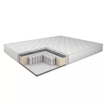 Матрас «Этель. Flowers Soft Независимые пружины», размер 180195 см, высота 18 см, трикотаж