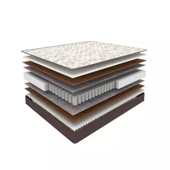 Матрас Galaxy 90х200 см, высота 24 см, чехол трикотаж