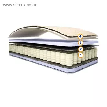 Матрас «Хорош», размер 140200 см, высота 21 см