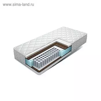 Матрас «Эко 15 Зима-Лето», размер 120 200 см, высота 20 см, жаккард