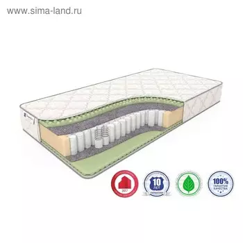 Матрас Junior Massage TFK, размер 140х195 см, высота 21 см, жаккард