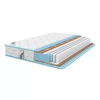 Матрас «Кокос 20», 80х190 см, высота 21 см, чехол жаккард