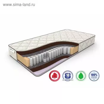 Матрас Kombi-1 TFK, размер 140 х 200 см, высота 21 см, жаккард