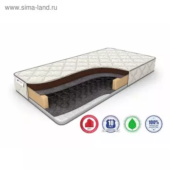 Матрас Kombi-2 BS-120, размер 200 х 200 см, высота 20 см, жаккард