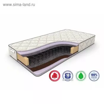 Матрас Kombi-3 BS-120, размер 80 х 190 см, высота 19 см, жаккард