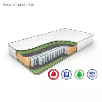Матрас Komfort Massage DS, размер 80 х 190 см, высота 21 см, трикотаж