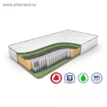Матрас Komfort Massage S-1000, размер 120 х 195 см, высота 21 см, трикотаж