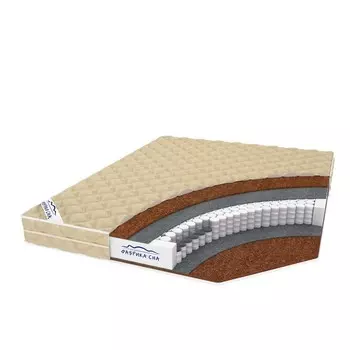 Матрас «Квеснел лайт», размер 160х200 см, высота 17 см, жаккард