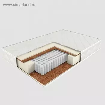 Матрас «Лайт кокос ТФК», размер 90х200 см, высота 20 см, жаккард