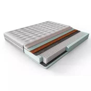 Матрас «Лугано», 190х210 см, высота 25 см, чехол трикотаж