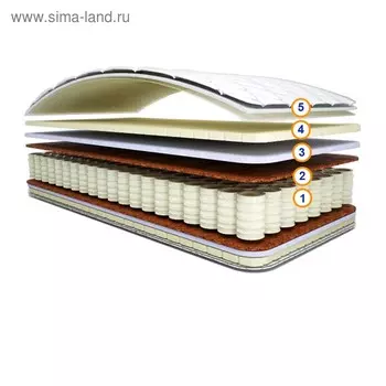 Матрас «Максимус», размер 120200 см, высота 23 см