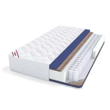 Матрас «Медиум Элакс», размер 180200 см, высота 25 см, чехол трикот