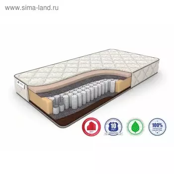 Матрас Memory Dream TFK, размер 80 х 200 см, высота 22 см, жаккард