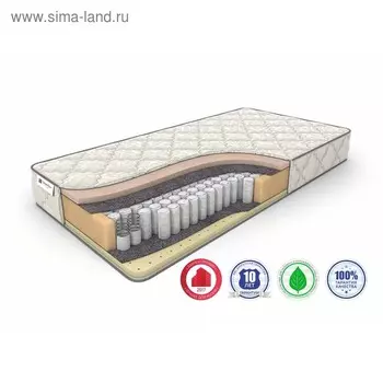 Матрас Memory Sleep TFK, размер 90 х 195 см, высота 22 см, жаккард