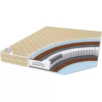 Матрас «Меркурий Лайт», размер 90х190 см, высота 18 см, жаккард