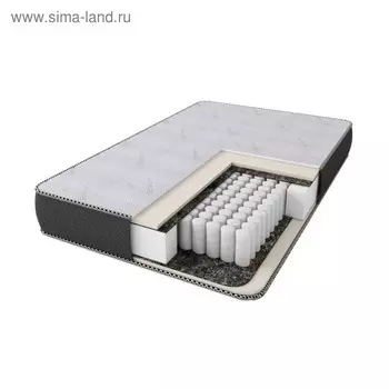 Матрас Mia, размер 200х200 см, высота 25 см, трикотаж