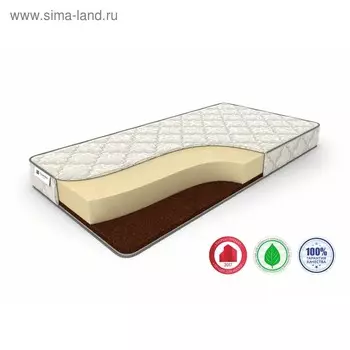 Матрас Mix Soft, размер 140 х 195 см, высота 18 см, жаккард